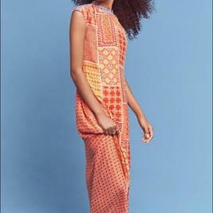 ANTHROPOLOGIE by Tanvi Kedia Patchworked Sol Dress Sz M